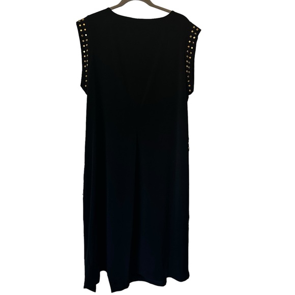 NWT Michael Kors Studded Matte Jersey Dress, Women’s Plus Size 2X - Picture 3 of 16